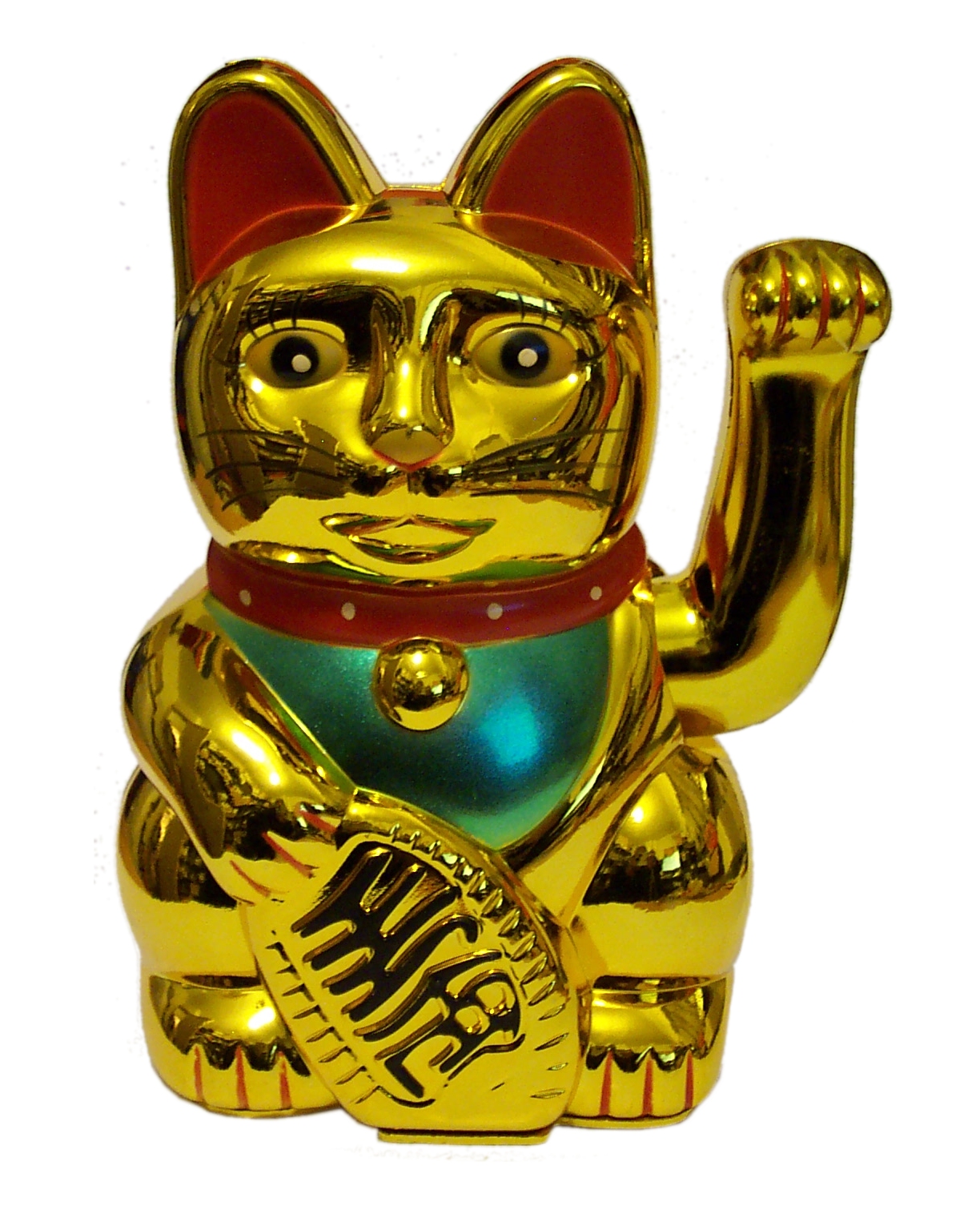 LUCKY MONEY CAT with waving paw (battery operated) LUCKY MONEY CAT with waving paw (battery operated)