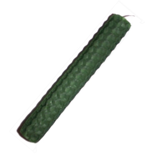 10cm GREEN Beeswax Candle 10cm GREEN Beeswax Candle